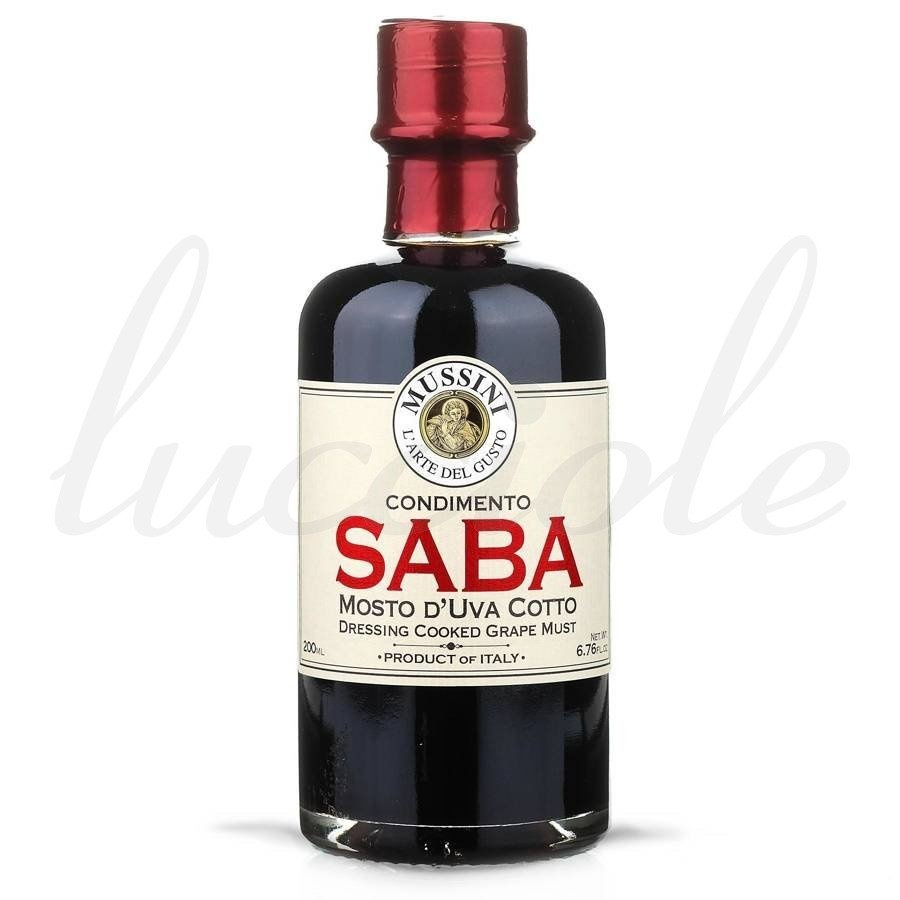 LUCCIOLE Dressing Balsamiczny `Mussini SABA Mosto Cotto` Moszcz